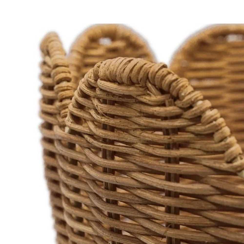 My Texas House Scalloped Decorative Basket - Walmart